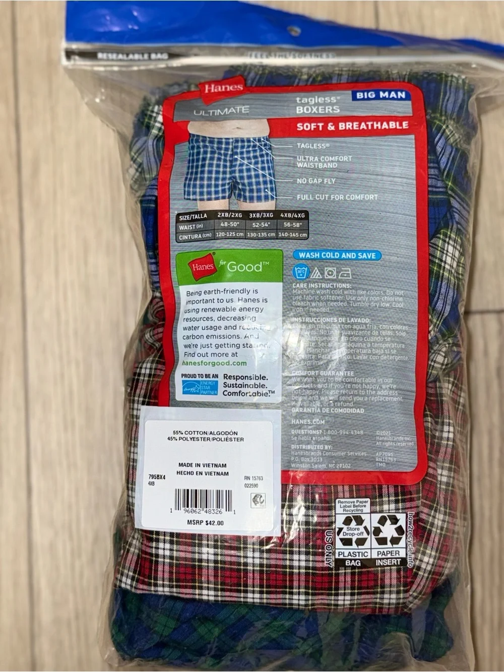 Hanes this new
